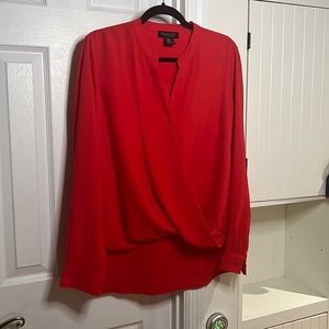 Beautiful red blouse